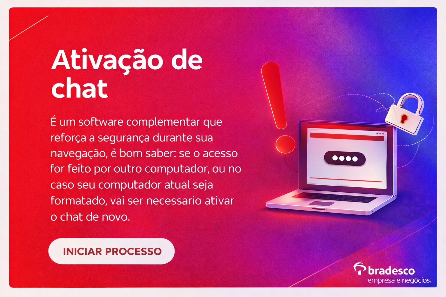 Ativação de Chat
